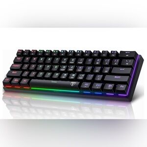 VicTsing PC356ABUS Mechanical Gaming Keyboard, Compatible with Windows, Mac & PC